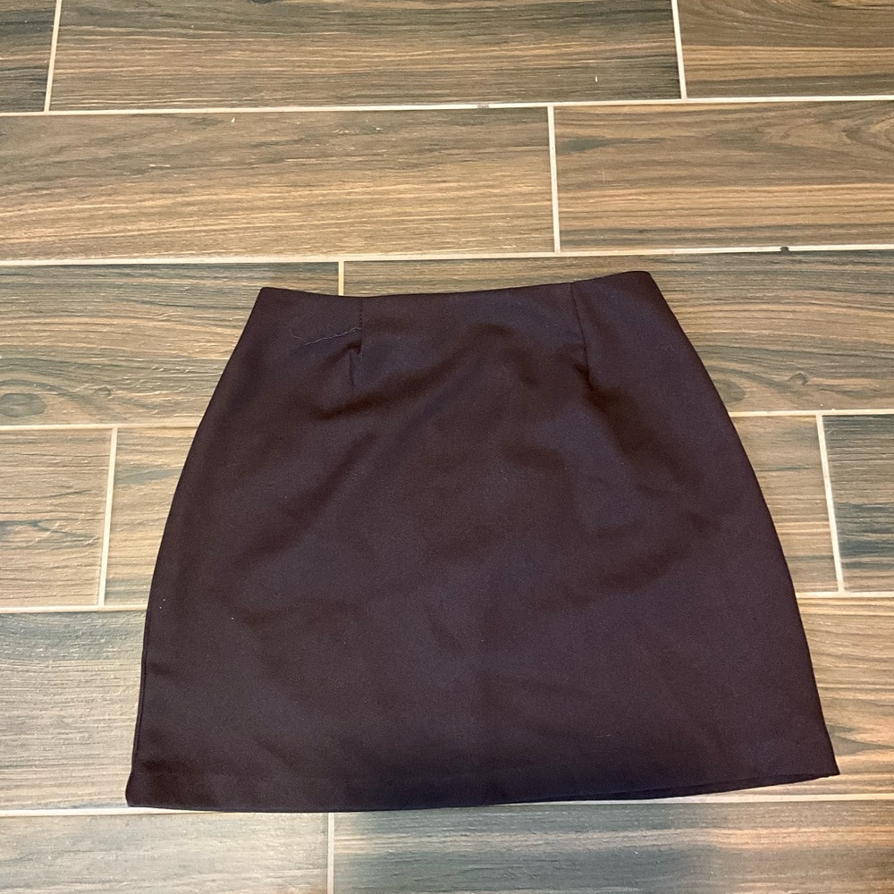 Elegant Brown Women's Skirt 100% polyester